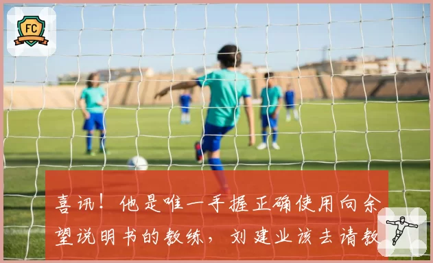 喜讯！他是唯一手握正确使用向余望说明书的教练，刘建业该去请教